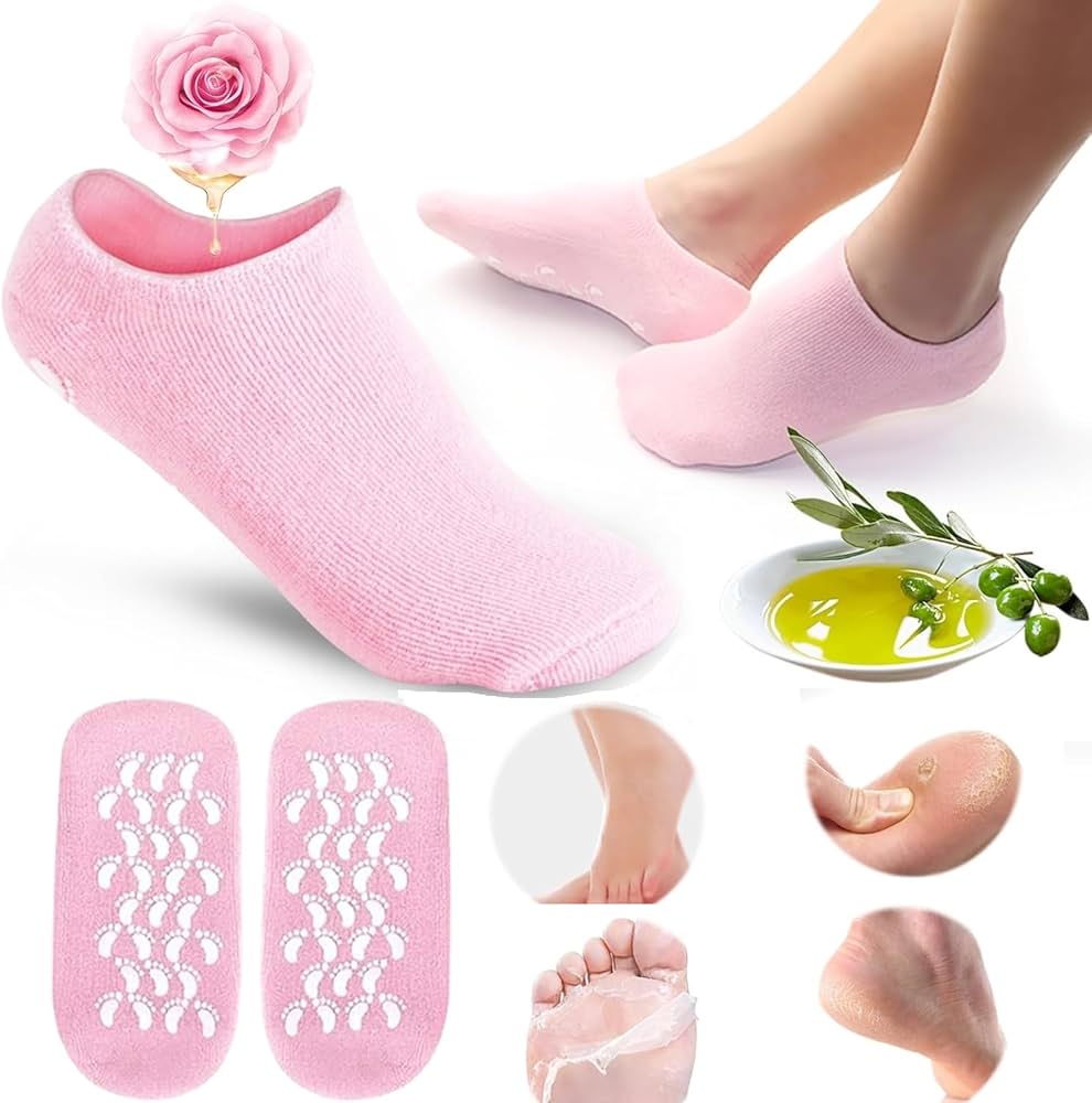 SoftHeel Gel Spa Socks